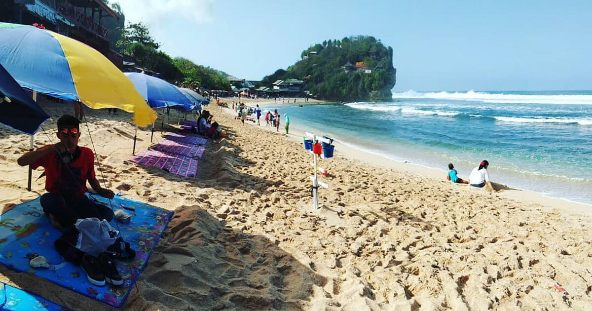 Lokasi Pantai Pulang Sawal